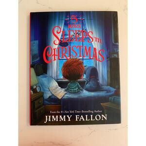 Jimmy Fallon 5 More Sleeps ‘Til Christmas Hard Signed Auto Autograph Book NEW